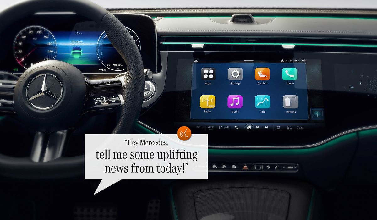 Mercedes Benz is enabling ChatGPT based knowledge feature for its MBUX Voice Assistant